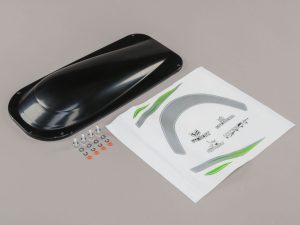 Pro Boat Canopy, Black: Sonicwake 36