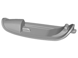 Multiplex Canopy frame (for LENTUS) (without canopy and decals)