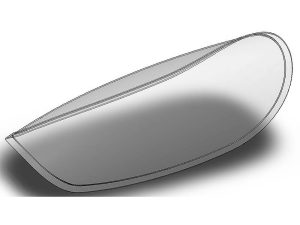 Multiplex Canopy Glass (for Solius) (224251)