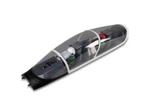 Hangar 9 Canopy Hatch with Cockpit: Aermacchi MB-339 60-85N: Military