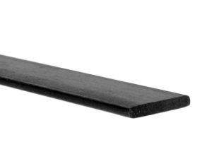 JP Carbon Fibre Batten/Strip, 1.2 × 7.0mm × 1m