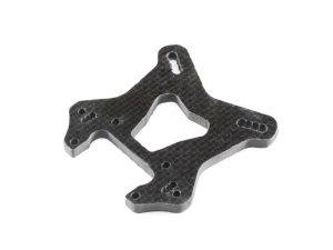 Team Losi Racing Carbon Front Shock Tower: 8E 4.0