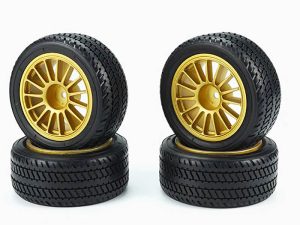 CARISMA M48S TARMAC SPEC TYRES SET ( MOUNTED)