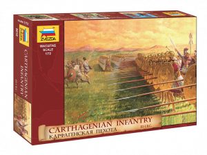 Zvezda Carthaginian Infantry Set (42 Figures)