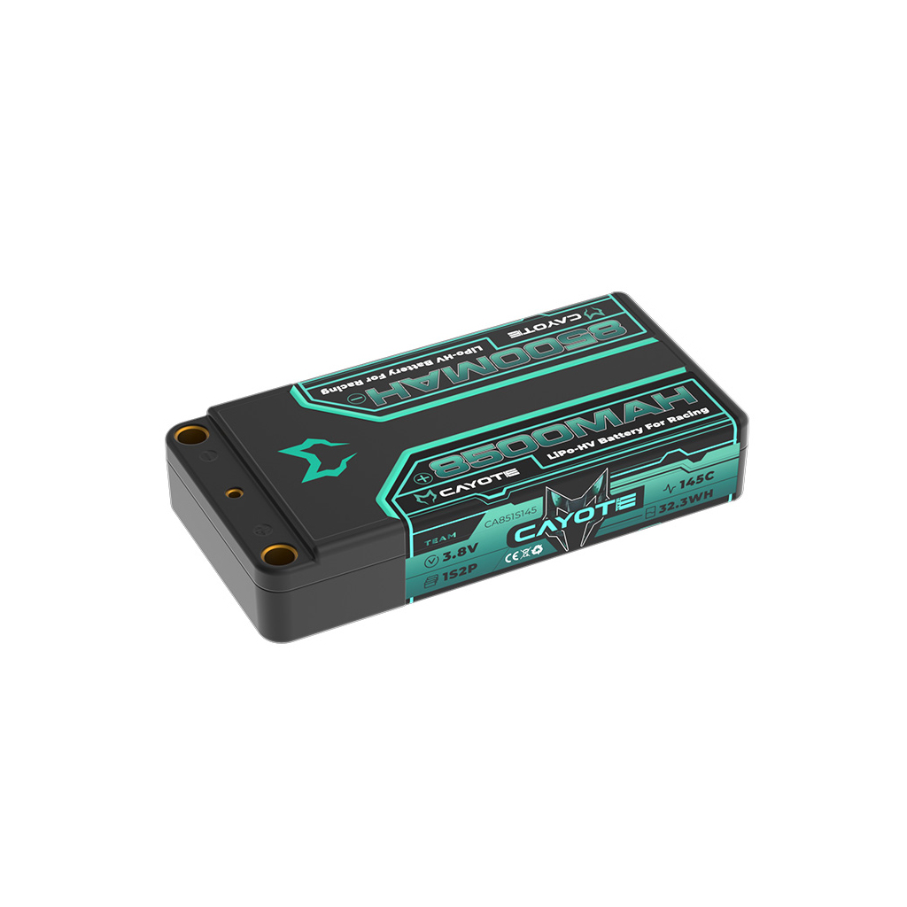 CAYOTE LiPo 8500mAh HV 1S 3.8v 18.4mm 155g