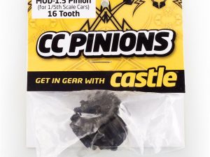 Castle Creations CC PINION 16 Tooth - MOD1.5, 8mm shaft (for use with CMIR075