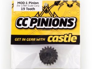 Castle Creations CC PINION 19 Tooth - MOD1 5mm shaft