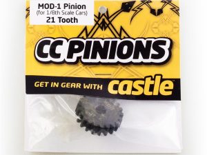 Castle Creations CC PINION 21 Tooth - MOD1 5mm shaft