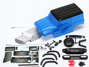 CEN RACING SUZUKI JIMNY PAINTED BODY W/DECAL (210WB) METALLIC BLUE
