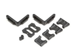 Team Losi Racing Center Diff Mount Battery Mount: 8XE