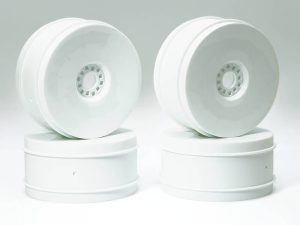 CENTRO 1/8 DISHED BUGGY WHEELS SET OF 4 - WHITE