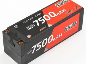 CENTRO HV 4S 7500MAH 15.2 110C HARDCASE LIPO BATTERY 5.0MM