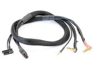 CENTRO LIPO BALANCE LEAD XT60 (60cm) BANANA PLUG 4+5MM