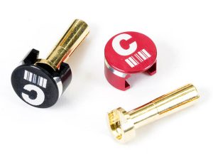 CENTRO LOWPRO HEATSINK PLUG CONNECTOR GRIPS WITH 4MM BULLETS