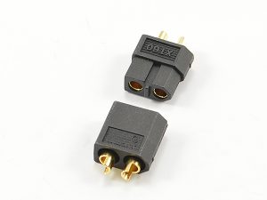 CENTRO XT-60 BLACK CONNECTOR (MALE/FEMALE)