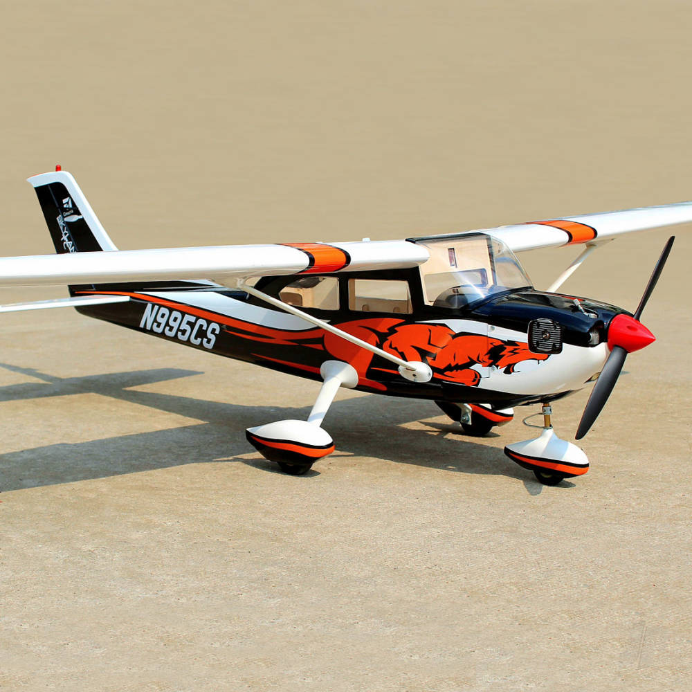 Seagull Cessna Turbo Skylane 182 (10cc / 4s) 1.75m / 69in, Black/Orange/White
