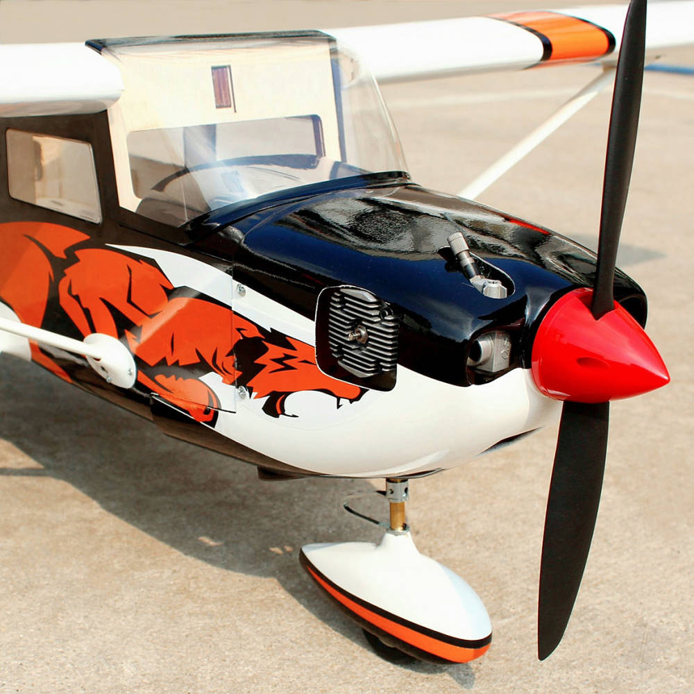 Seagull Cessna Turbo Skylane 182 (10cc / 4s) 1.75m / 69in, Black/Orange/White - Image 3