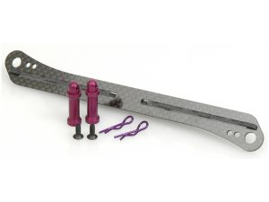 Schumacher C/F Battery Strap and Alloy Posts; 4200