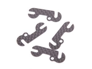 Schumacher C/F Front End Spacer 1.0mm (4 pcs) - E5,E6,A3