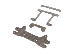 Schumacher C/F Rear Shock Bkt and Straps etc - GTR