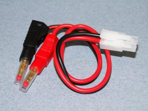 LOGIC Charge Lead : 4mm~Std Tamiya