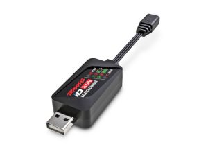 Traxxas Charger, iD Balance, USB (2-cell 7.4 volt LiPo with iD connector only)