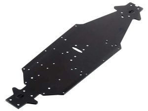 Arrma Chassis Aluminum LWB Black