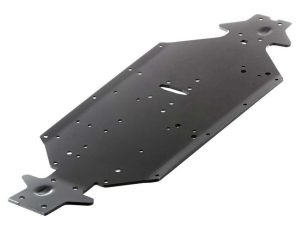 Arrma Chassis Aluminum SWB, Silver/Blue