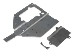Losi Chassis and Motor Cover Plate: Super Baja Rey