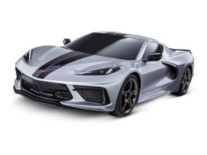 Traxxas Chevrolet Corvette Stingray 1:10 AWD Supercar, Silver (+ TQ 2-ch, XL-5, Titan 550)