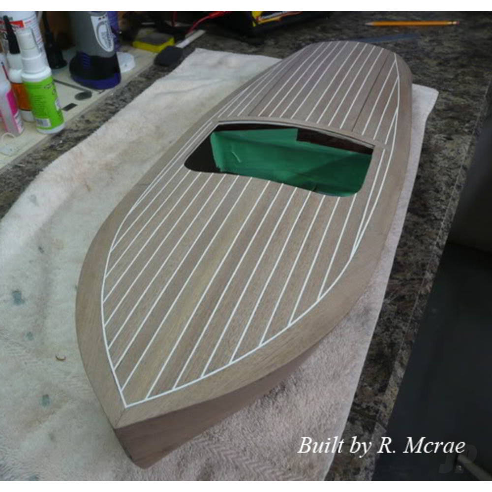 Dumas Chris-Craft 16ft Hydroplane 1941 24ins (1254) - Image 6