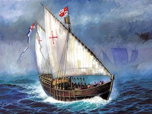 Zvezda Christopher Columbus Expedition Ship