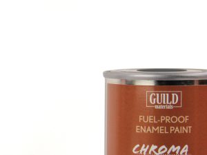 Guild Lane Chroma Enamel Fuelproof Paint Gloss White (125ml Tin)