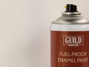 Guild Lane Chroma Enamel Fuelproof Paint Matt Clear (400ml Aerosol)
