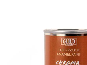 Guild Lane Chroma Enamel Fuelproof Paint Matt White (125ml Tin)
