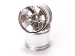 Schumacher Chrome Wheel; 5 Spoke - Menace  (pr)