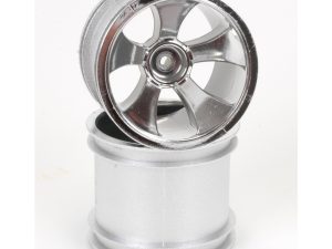 Schumacher Chrome Wheel; 5 Spoke - XTR (pr)