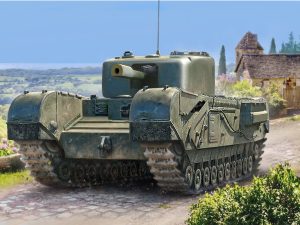 Zvezda Churchill tank
