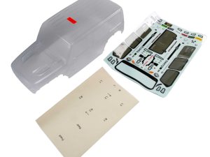 Axial Clear Body, Jeep JL 4-Door Wrangler: SCX10 III