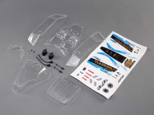 Losi Clear Body Set: Lasernut U4