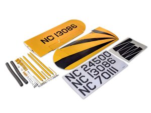 Hangar 9 Clipped Wing Set with Struts and Hardware: J-3 Cub 10cc