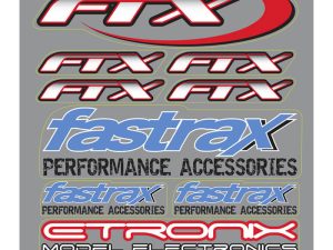 CML FTX/FASTRAX/ETRONIX MINI DECAL SHEET