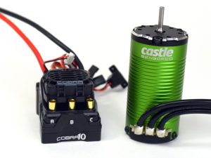 Castle Creations COBRA 10, 6S MAX, 8A PEAK BEC W/1412-3200KV SENSORED MOTOR