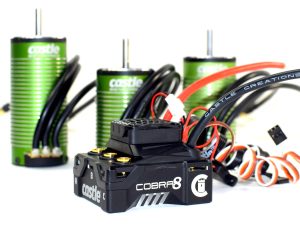 Castle Creations COBRA 8, 6S MAX WITH 1515-2200KV V2 SENSORED MOTOR COMBO