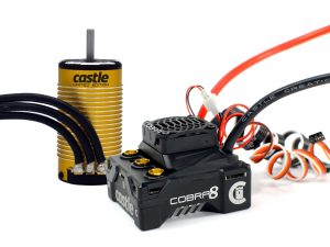 Castle Creations COBRA 8, 6S MAX WITH LIMITED EDITION GOLD 1515-2200KV V2