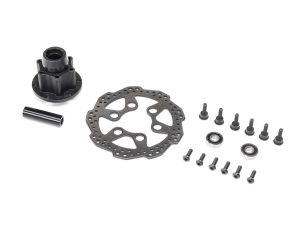 Losi Complete Front Hub Assembly: PM-MX/SM