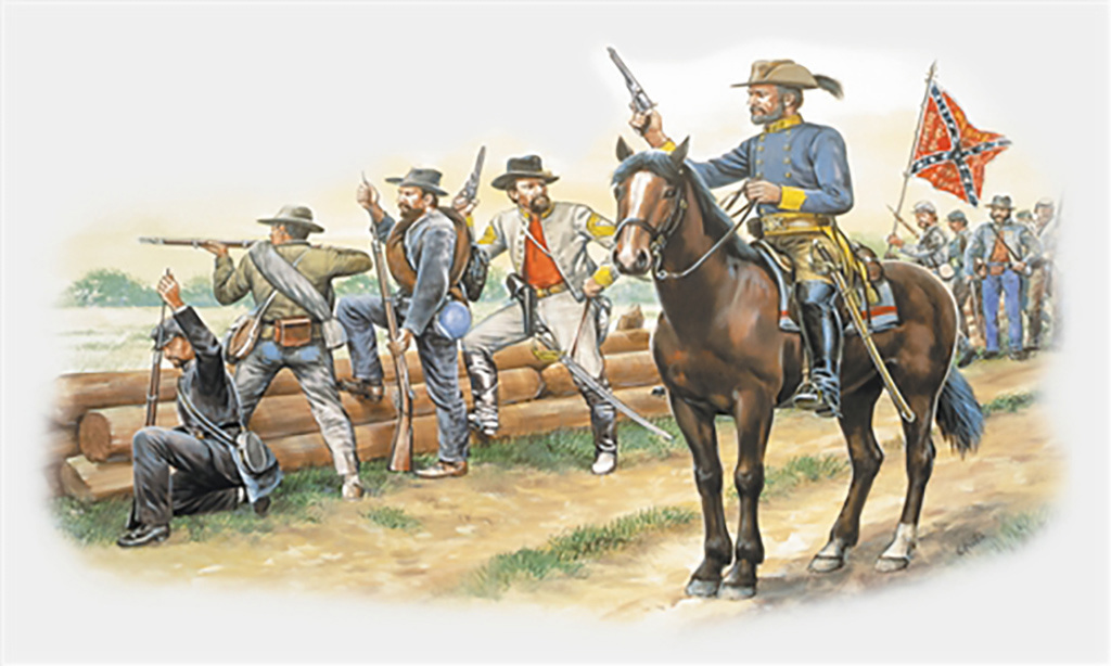 Italeri CONFEDERATE TROOPS (AMERICAN CIVIL WAR)