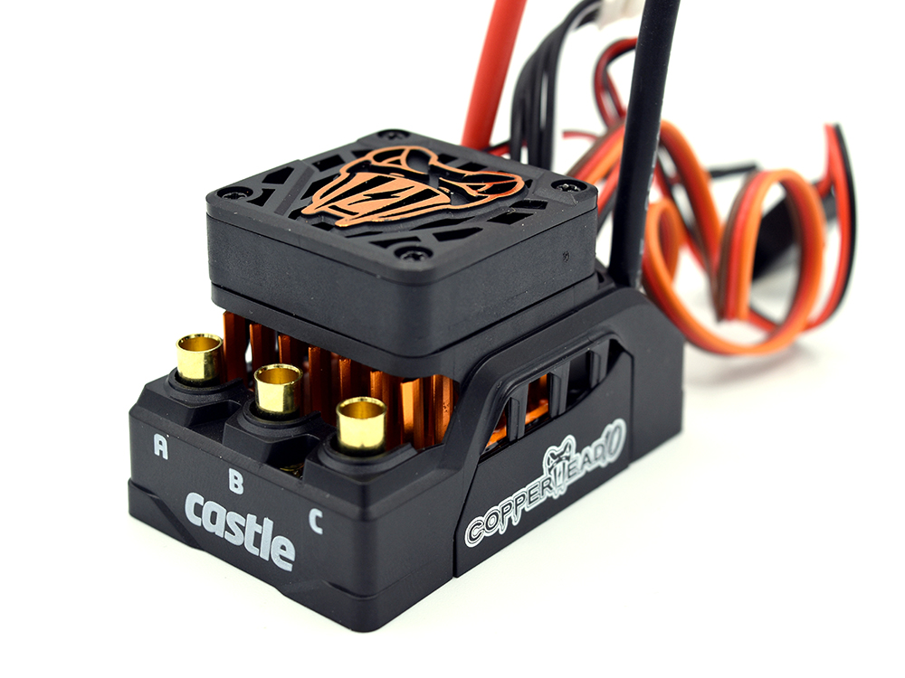 Castle Creations COPPERHEAD 10 1406-7700KV COMBO - On Road - Image 2
