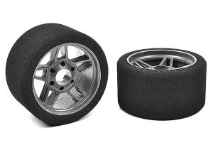 CORALLY ATTACK FOAM TYRES 1/8 CIRCUIT 30SHORE FR CARBON 69mm
