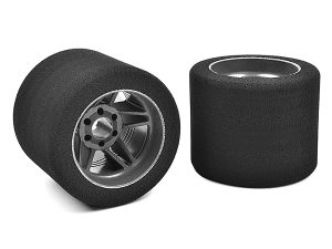 CORALLY ATTACK FOAM TYRES 1/8 CIRCUIT 32 SHORE REAR CARBON R